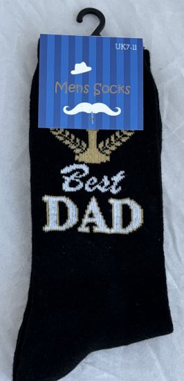 Picture of Fathers Day Socks BEST Dad Socks UK 7-11 NEW