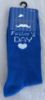 Picture of blue Fathers Day Socks Happy Fathers Day Socks UK 7-11 NEW