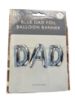 Picture of blue Fathers Day Birthday Dad Foil Balloon fathers day balloon