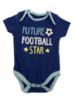 Picture of Boys Baby Suit Sleep Vest Romper 3-6 months FUTURE FOOTBALL STAR
