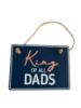 Picture of king of all dads Shed Sign DAD SHED SIGN Wooden gift for dad Fathers day gift