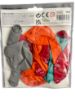 Picture of 12 x fathers day balloons pink happy fathers day blue white orange