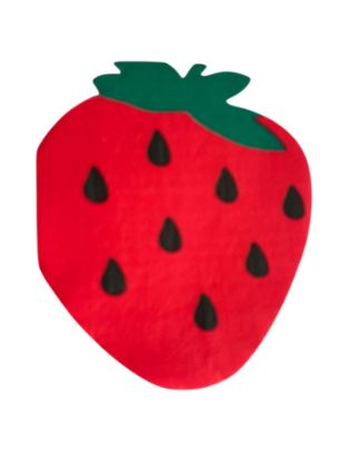 Picture of 20 x Strawberry shaped paper napkins NEW summer party napkins