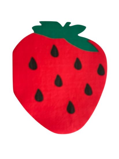 Picture of 20 x Strawberry shaped paper napkins NEW summer party napkins