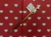 Picture of Valentines day pen gift for her Rose gold with Lips design Metal pen