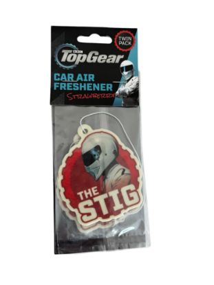 Picture of The Stig  Car Air Freshener Top Gear Air Freshener NEW Strawberry Scent