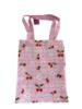 Picture of summer tote fruit bag beautiful tote bag cherry design Pink