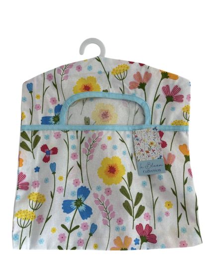 Picture of In blooms floral peg bag pretty peg bag