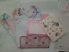 Picture of missy mermaid writing set NEW in folder letters, envelopes and stickers
