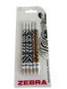 Picture of 5 x Zebra Mechanical Pencils Safari Animal Design NEW Boxed