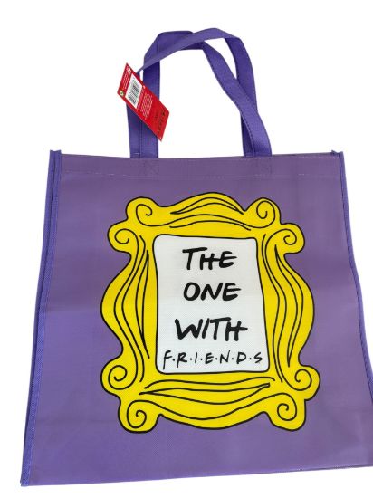 Picture of Official Friends TV Show Reusable Shopper Bag The one with Friends Lilac NEW