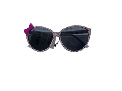 Picture of Girls white spotted sunglasses with pink bow NEW