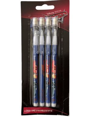 Picture of 4 x Disney Pizar CARS pop up pencils