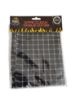 Picture of Black Check Tablecloth Wipe clean BB table cover 137 x 182cm  NEW