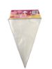 Picture of 10 x Queen of Hearts Dual Double Striped Cupcake Cup Cake Swirl Top Icing Piping Bags