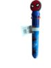 Picture of spiderman Retractable Multi Colour Pen 10 Colours spider-man pen NEW