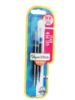 Picture of 3 x Papermate Inkjoy Gel Pen Blue Refills 0.7mm medium point refills blue ink