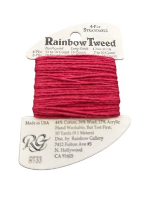 Picture of Rainbow Tweed RT33 dark christmas red