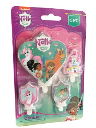 Picture of Nella the Princess Knight Birthday Candles NEW