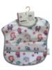 Picture of sealife baby bib mermaid starfish jellyfish white with pink purple plastic NEW