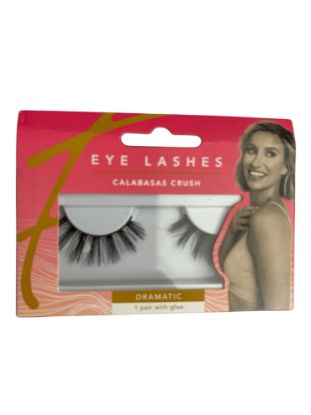 Picture of Ferne McCann False Eyelashes with Glue Calabasas Crush Dramatic  Boxed
