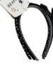 Picture of 3 x Girls Headbands Alice Bands Monochrome Black & White 1 with ribbon BOW NEW