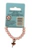 Picture of Rose Pink ballerina charm bracelet NEW Beads bracelet with ballerina charm