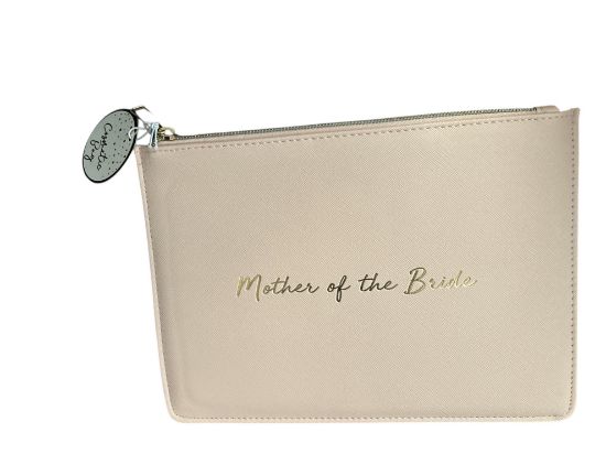 Picture of pink mother of the bride bag cosmetic bag make up bag