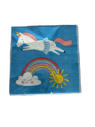 Picture of 20 x MAGICAL UNICORN NAPKINS unicorn paper napkins NEW