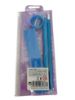 Picture of Lilac confetti filled pencil case with pencil ruler eraser sharpener new