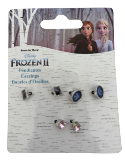 Picture of 3 x pairs Disney Frozen Earrings  NEW