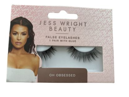 Picture of Jess Wright False EYELASHES with Glue Oh Obsessed Design