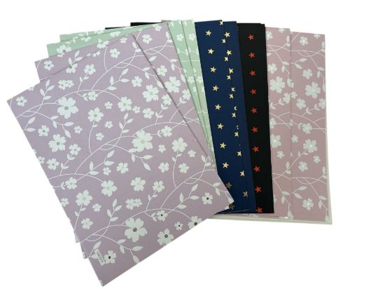 Picture of 10 Sheets of Soft Touch Foiled Gift Wrap Wrapping Paper- Birthday GW007