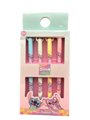 Picture of 4 x Disney Lilo & Stitch Pens Erasable Pens -NEW BOXED