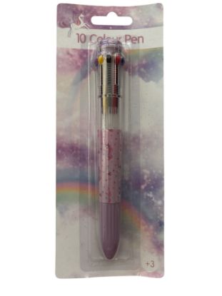 Picture of Unicorn 10 Colour Pen Lilac NEW Boxed