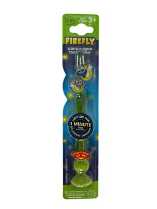 Picture of Light up timer Firefly Toothbrush GREEN Age 3+ Soft