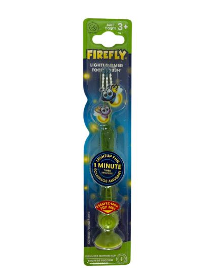 Picture of Light up timer Firefly Toothbrush GREEN Age 3+ Soft