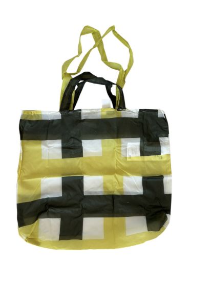 Picture of IKEA Carrier Bag SKYNKE Carrier bag green white NEW 705.887.75