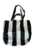 Picture of SKYNKE Carrier bag striped/black white, 45x36 cm NEW 805.176.74