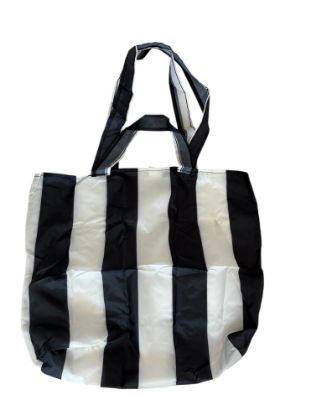 Picture of SKYNKE Carrier bag striped/black white, 45x36 cm NEW 805.176.74