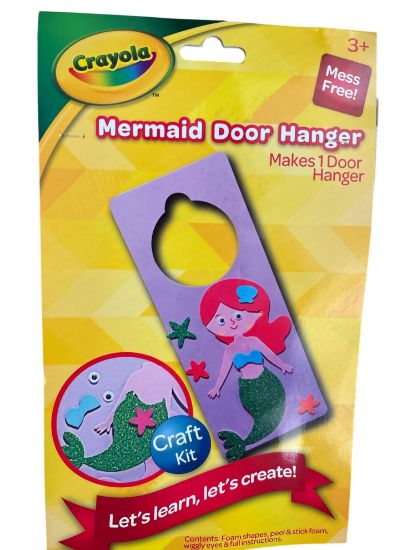 Picture of Crayola Craft Kit- Mermaid Door Hanger NEW