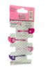 Picture of 4 x lol surprise hair clips with character heart charms