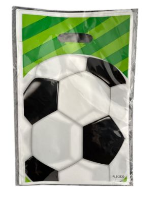 Picture of 10 x Football Party Loot bags  football loot bag  football design