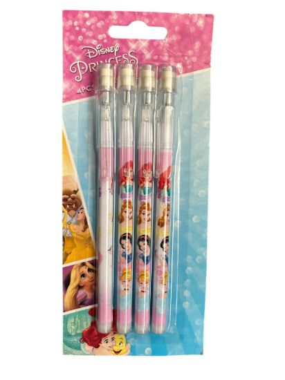Picture of 4 x Disney Princess Pop-Up Pencils  pop up