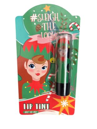Picture of Sleigh The Look Adult Lip Tint Pink New Boxed Christmas Lip Tint