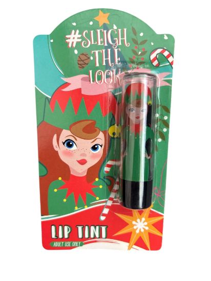 Picture of Sleigh The Look Adult Lip Tint Pink New Boxed Christmas Lip Tint