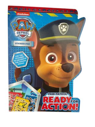Picture of Paw Patrol Sticker Pad A4 "Ready for Action" Stickers and sticker scenes