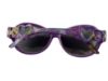 Picture of Girls sunglasses Purple with Flowers design  and heart arms