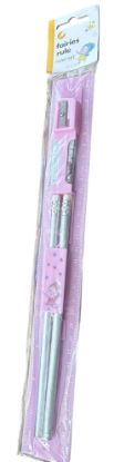 Picture of Fairy stationery ruler set long ruler pencils eraser sharpener set