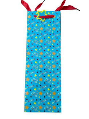 Picture of teacher bottle bag #1 Teacher with gift tag NEW you're the best